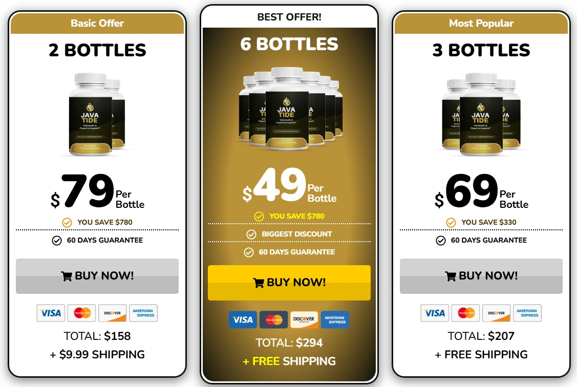 JavaTide Official Website Pricing and Special Deals JavaTide Official Price Packages and Discount Offers